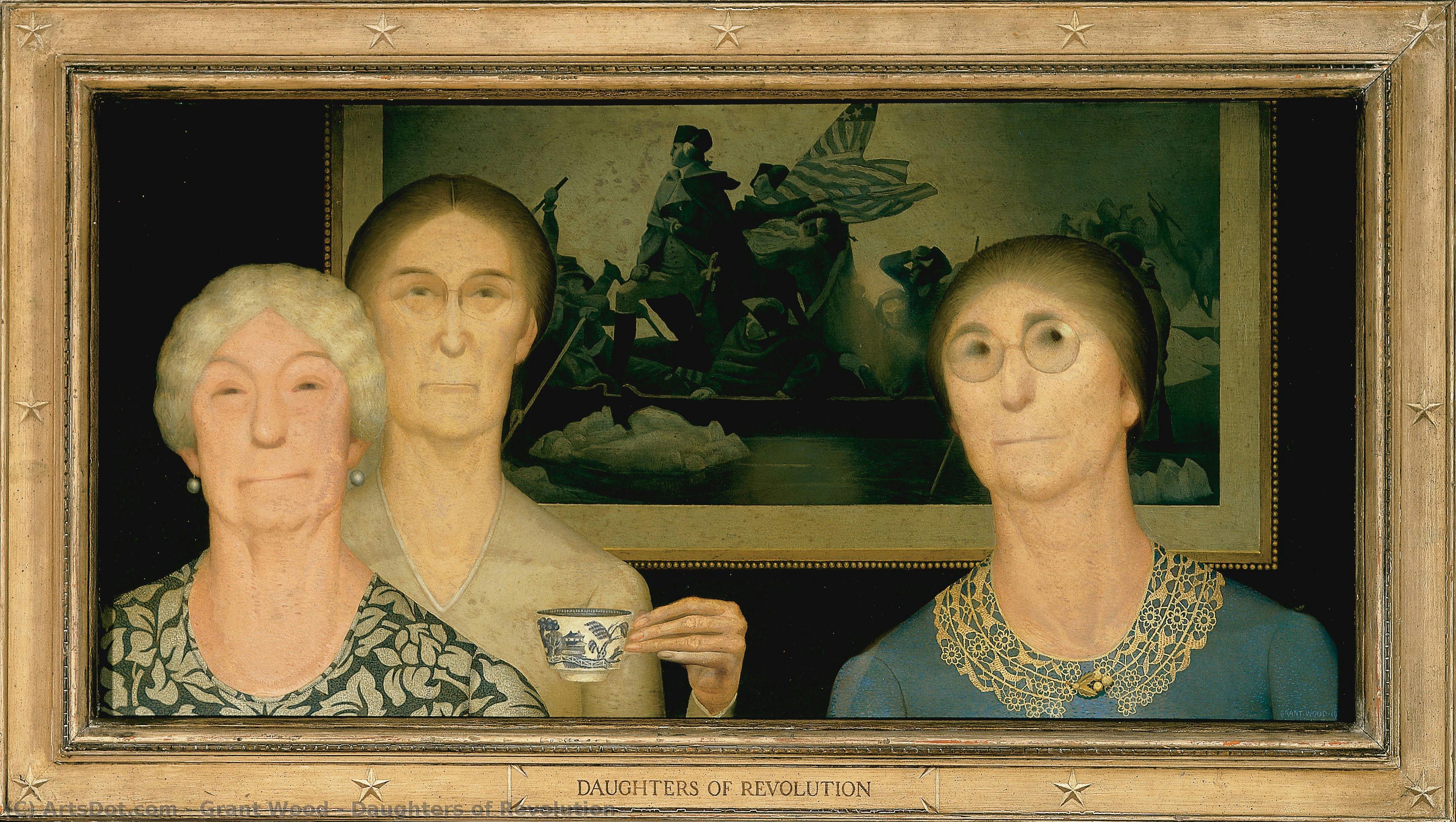 Daughters Of Revolution — Grant Wood