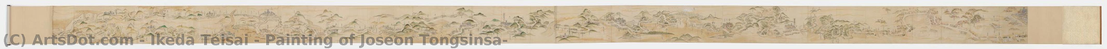 Painting Of Joseon Tongsinsa — Ikeda Teisai