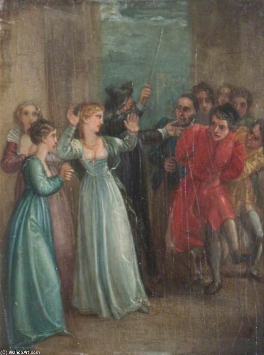A Scene From William Shakespeare's 'a Comedy Of Errors' — Thomas Stothard