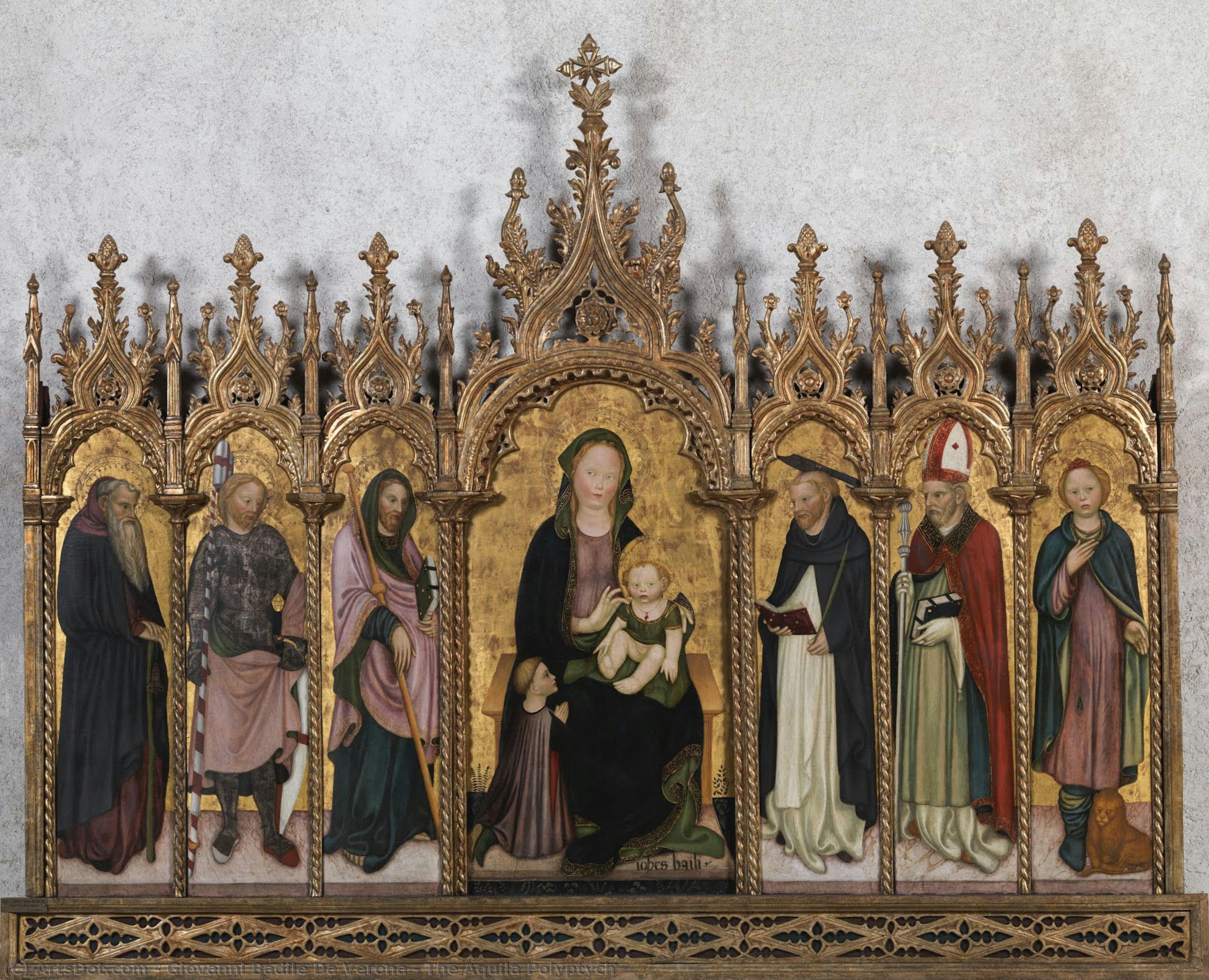 The Aquila Polyptych — Giovanni Badile Da Verona