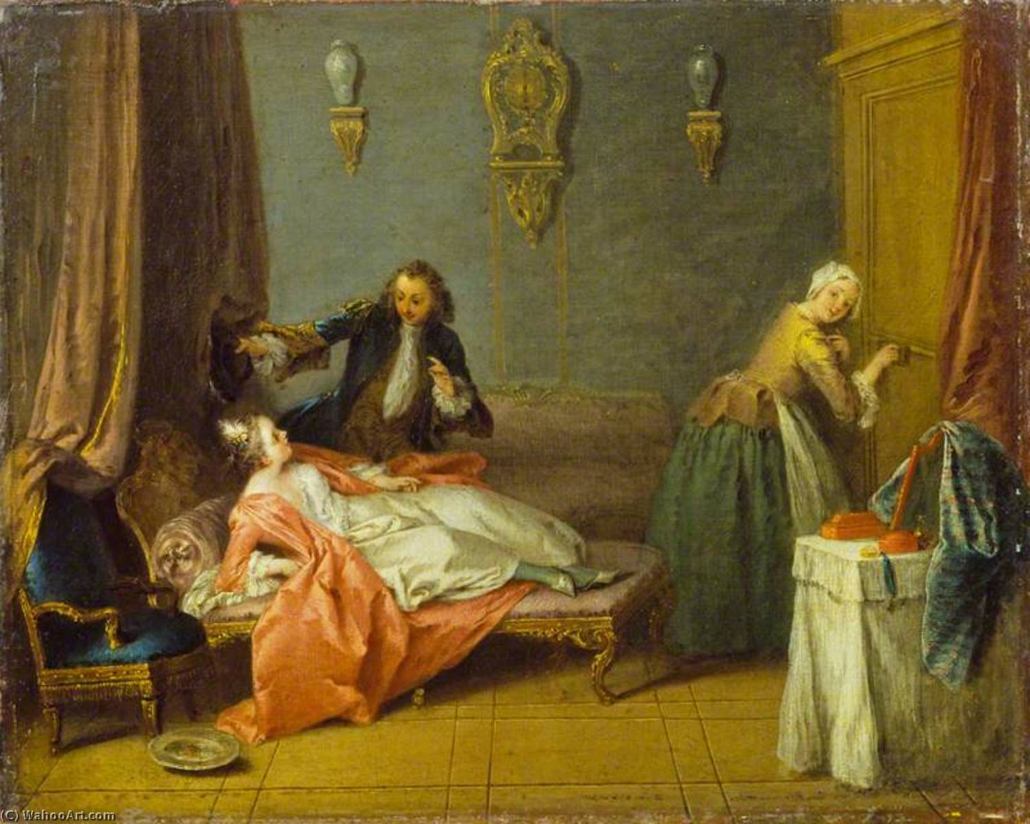 The Boudoir — Jean-baptiste Pater