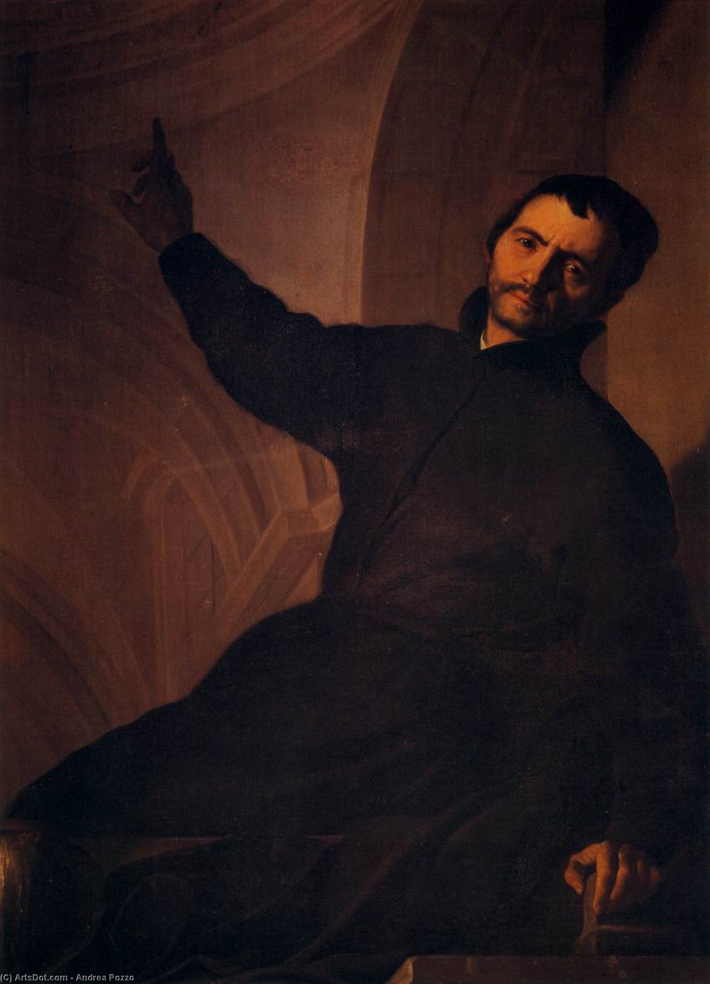 Self-portrait — Андреа Поццо