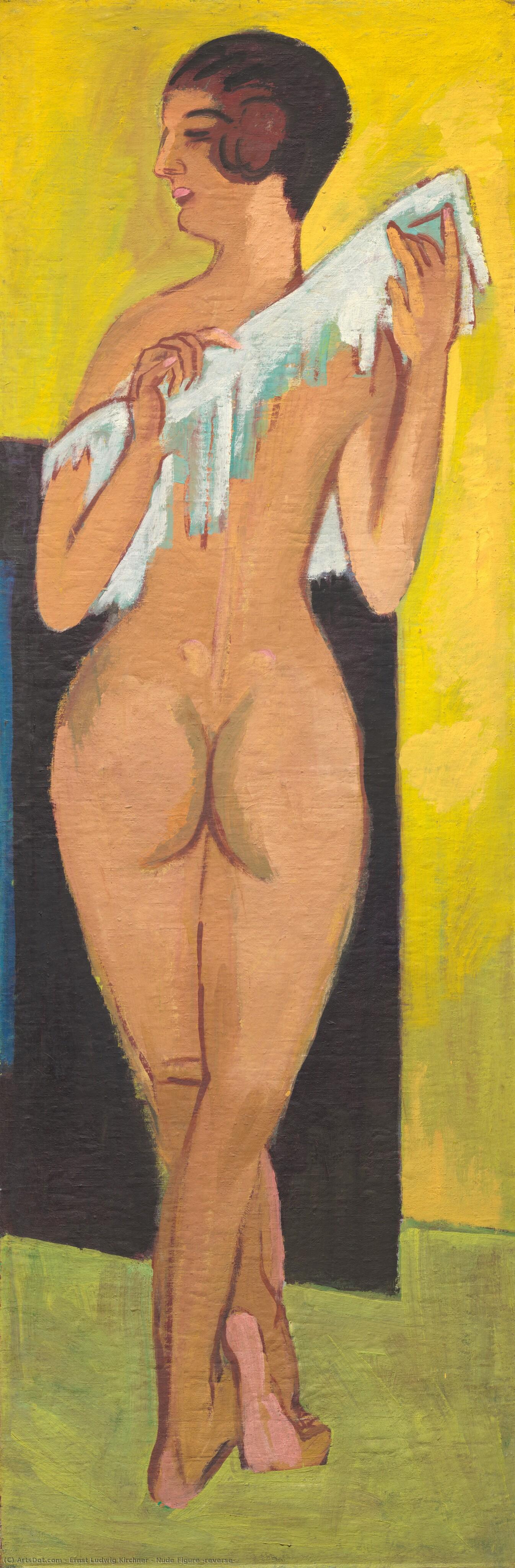 Nude Figure [reverse] — Кирхнер