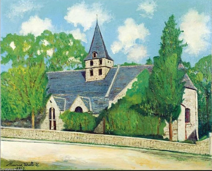 Church Of St. Leomer — Морис Утрилло