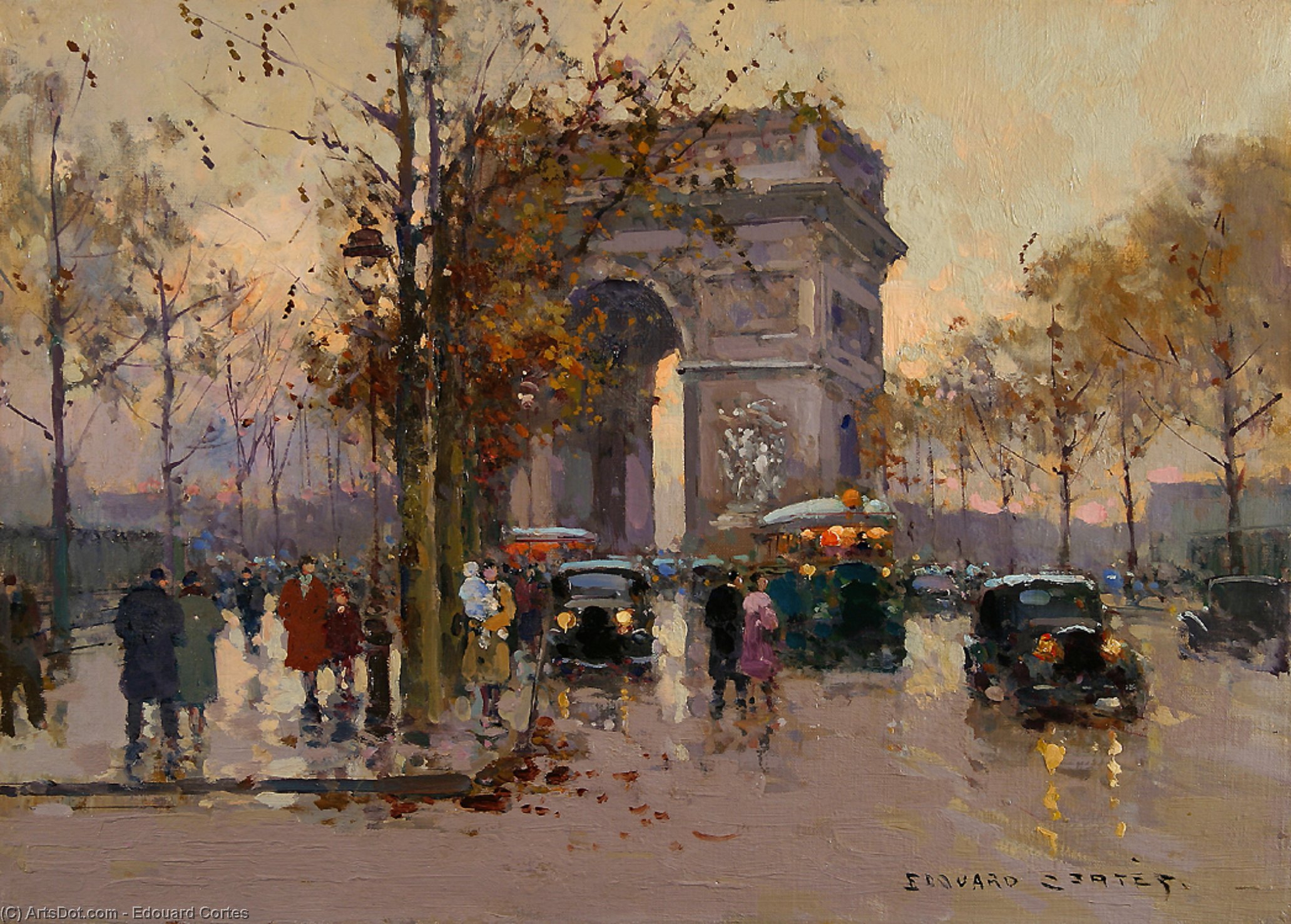 Triumphal Arch — Edouard Cortès