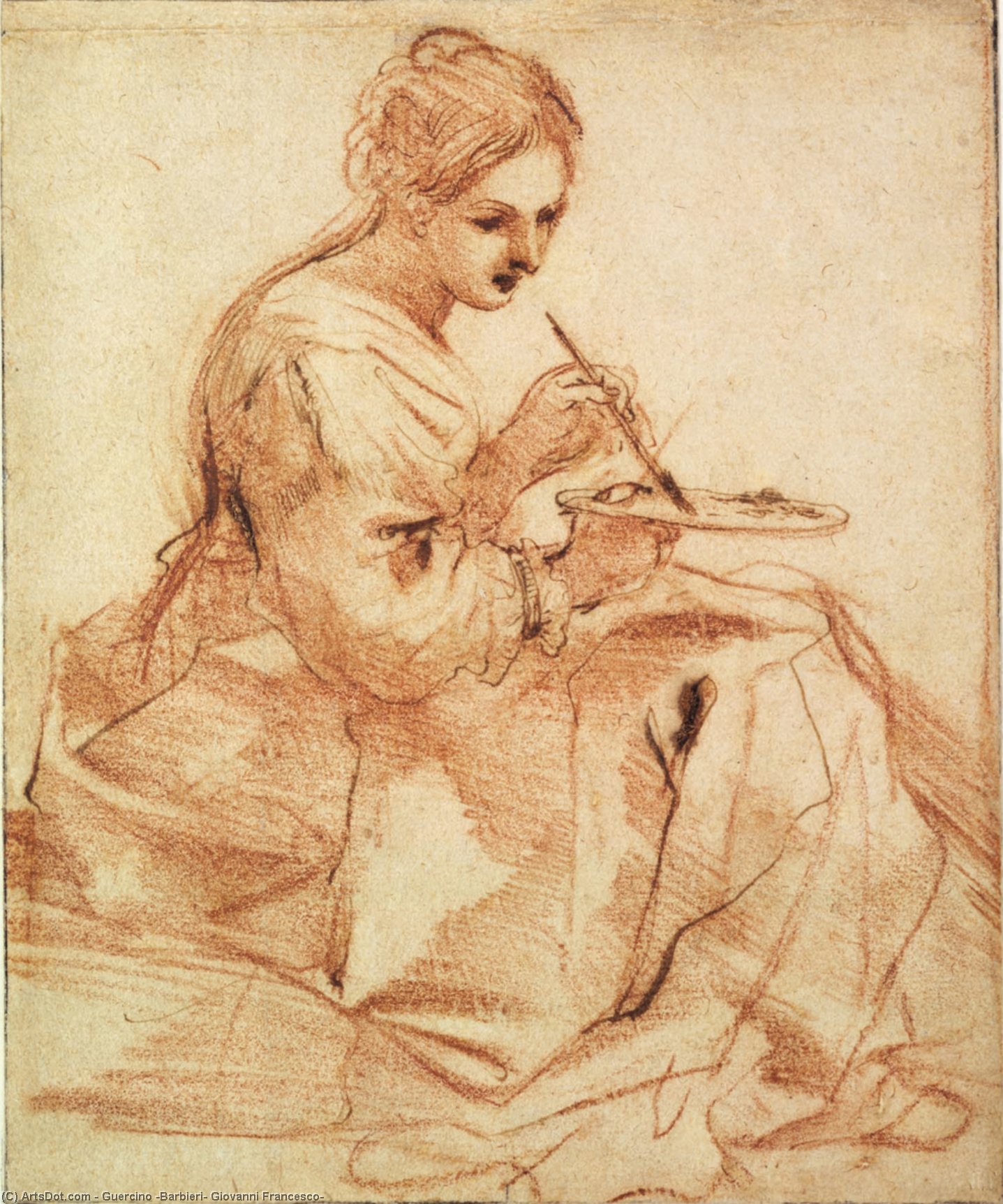 Painting Lady — Гуерчино (il Guercino)