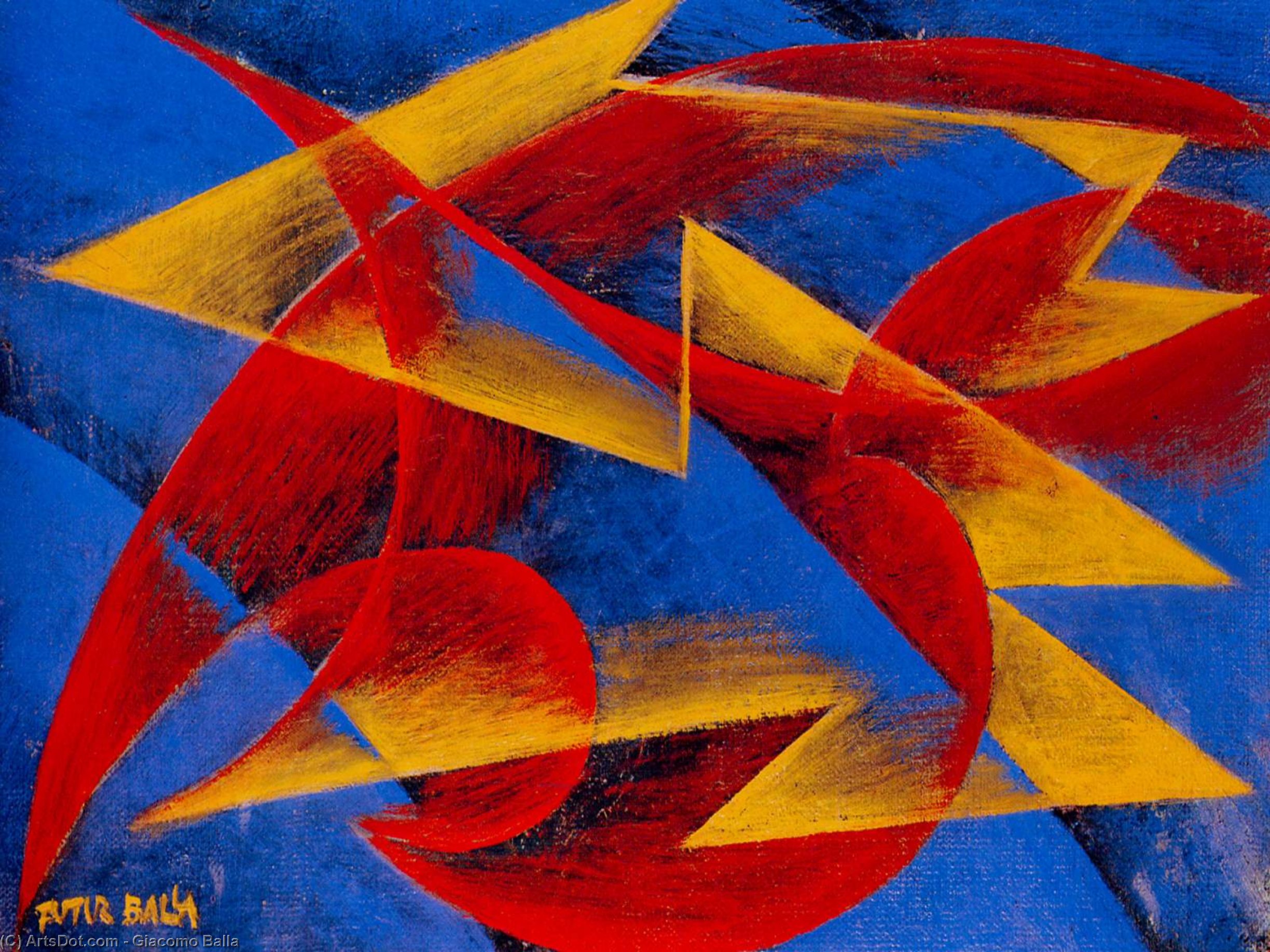Line Of Speed — Giacomo Balla