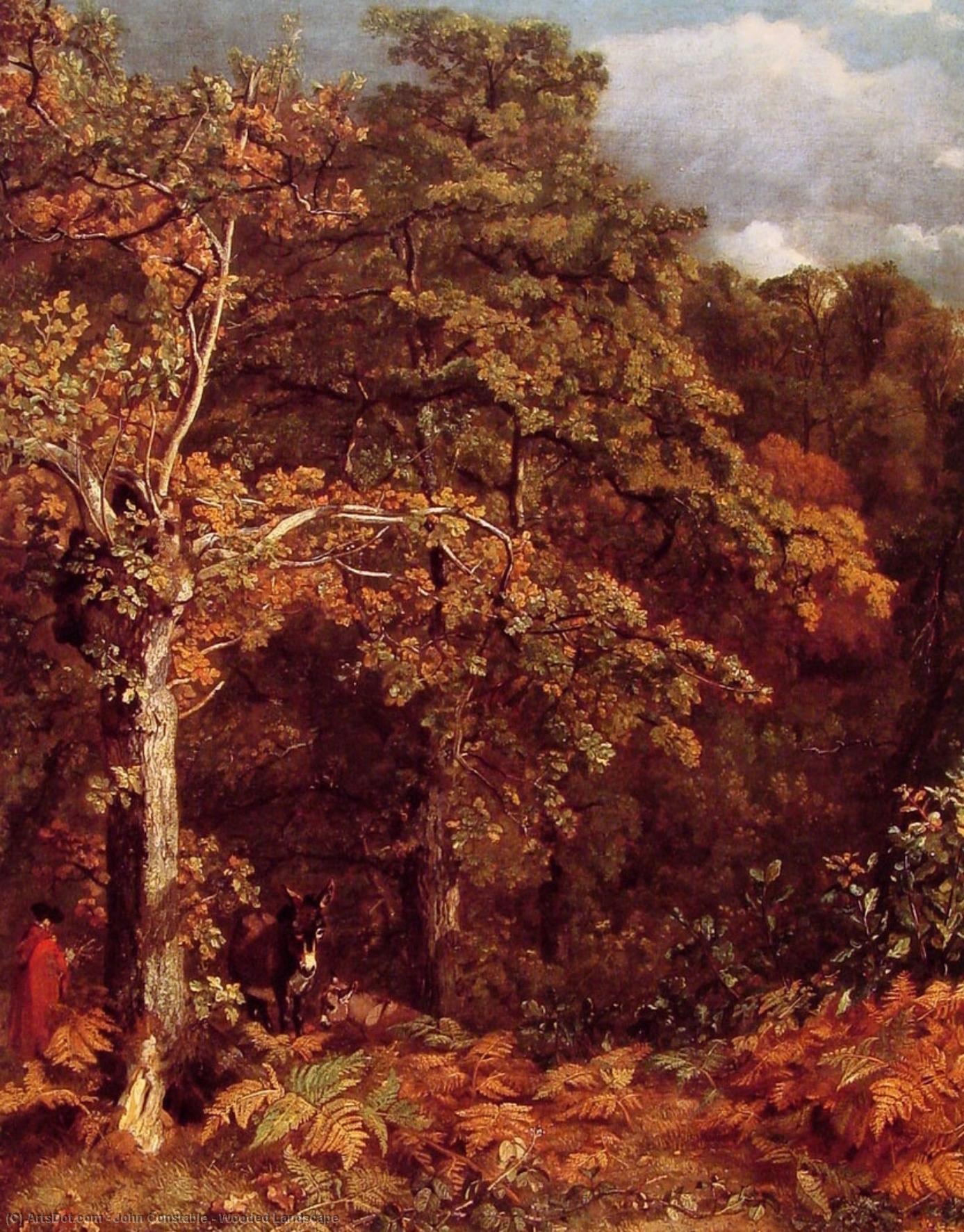 Wooded Landscape — Джон Констебл