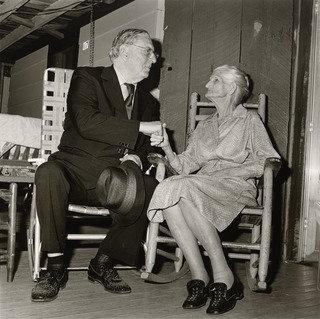 Governer Ross Barrett And Friend, Neshoba County Fair — Rosalind Fox Solomon
