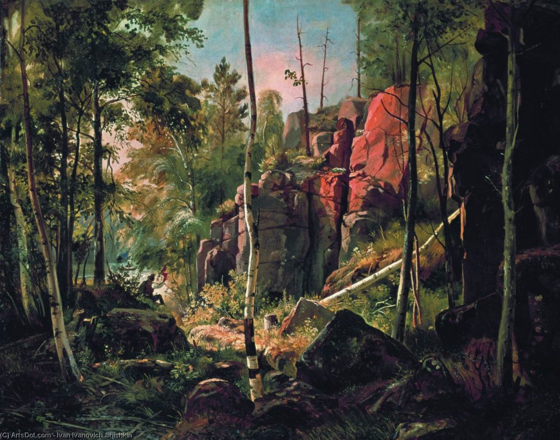 View Of Valaam Island. Kukko — Ivan Ivanovich Shishkin