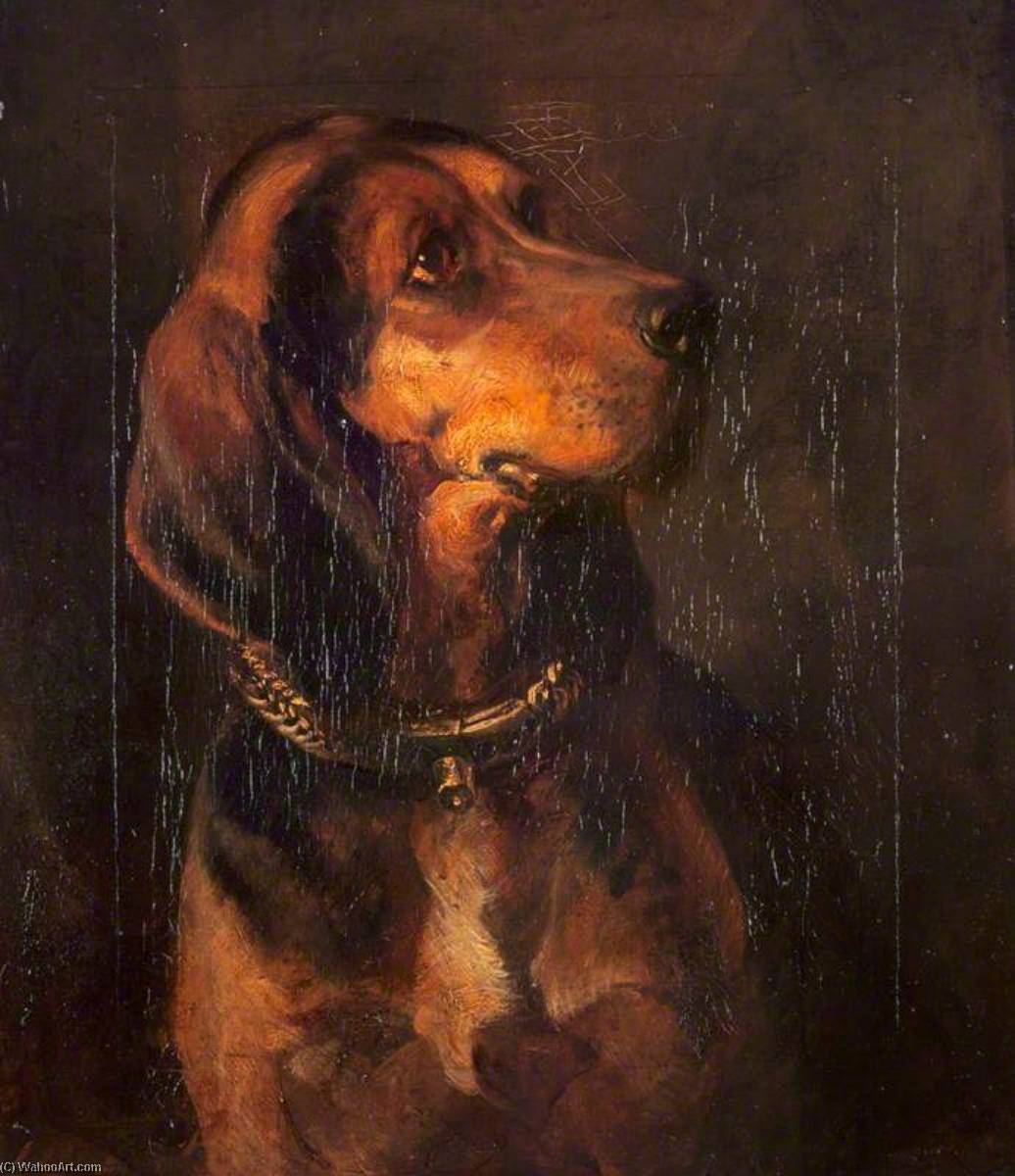 A Dog's Head — William Simson