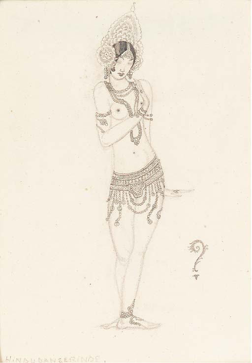 Indian Dancing Girl — Kay Rasmus Nielsen