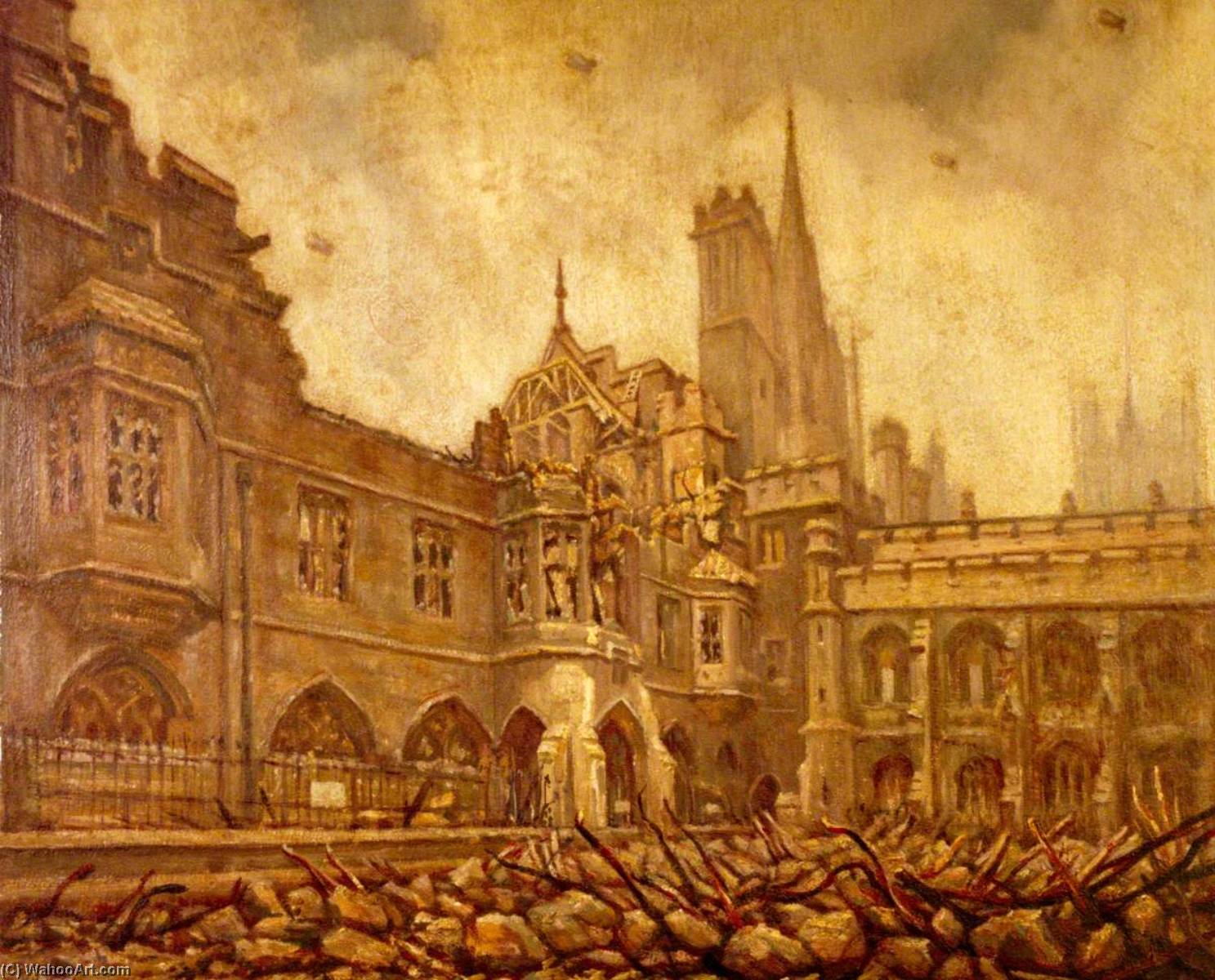 Houses Of Parliament, The Debating Chamber From Star Chamber Court — William John Macleod