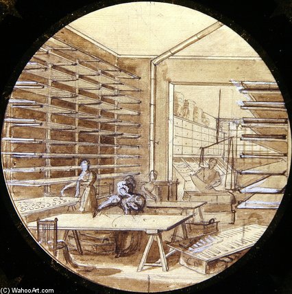 Design For A Sevres Plate — Jean Charles Develly