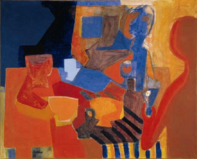 La Table Rouge — Maurice Estève