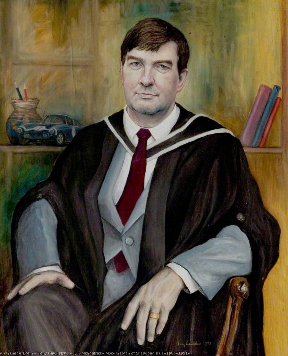 P. F. Mcgoldrick, Msc, Warden Of Sherwood Hall (1986–1991) — Tony Cowlishaw