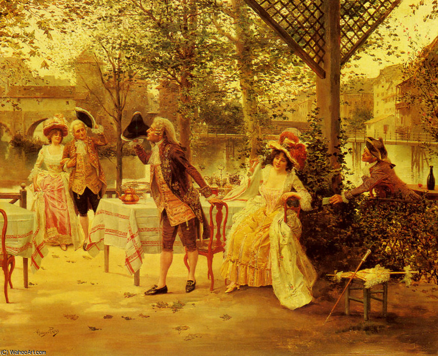 A Cafe By The River — Alonso Perez