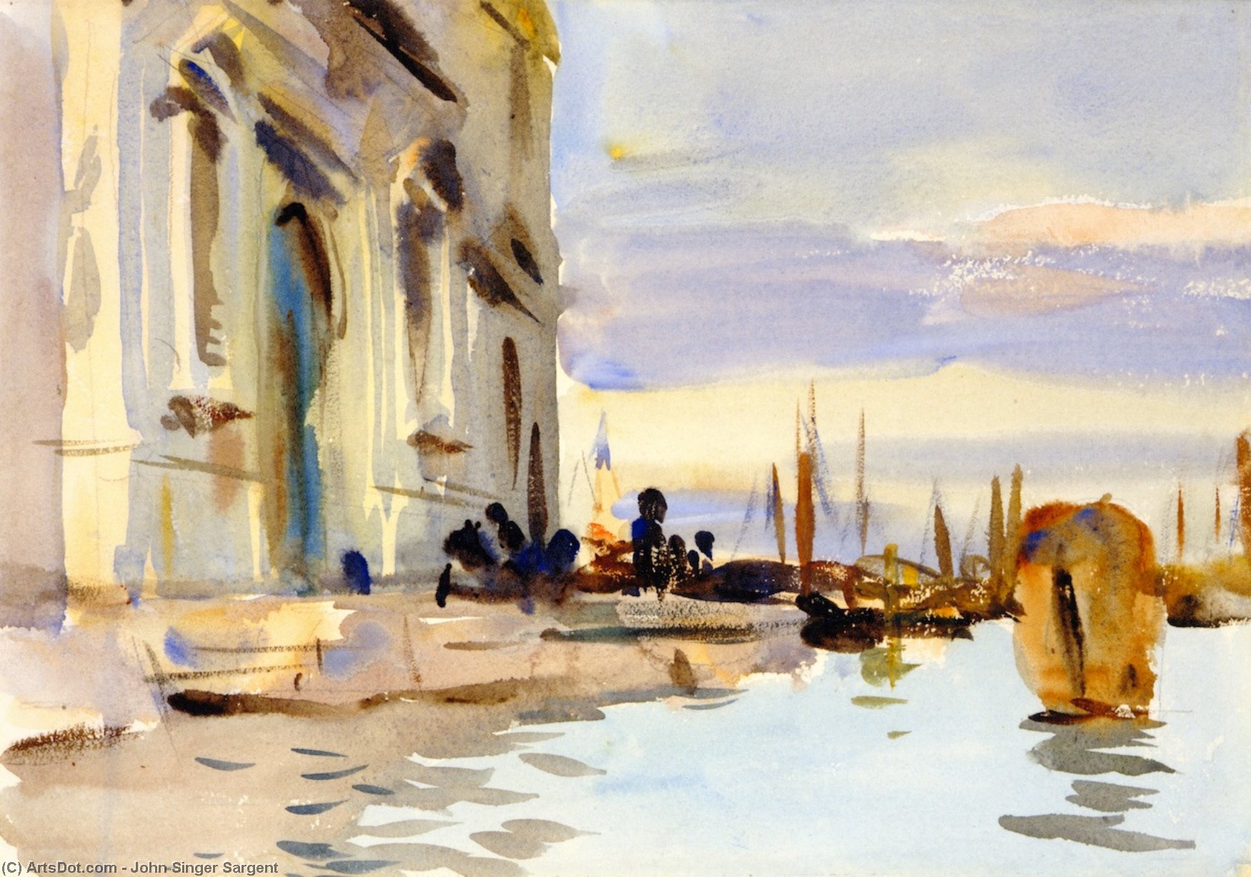 Venice, Zattere — John Singer Sargent
