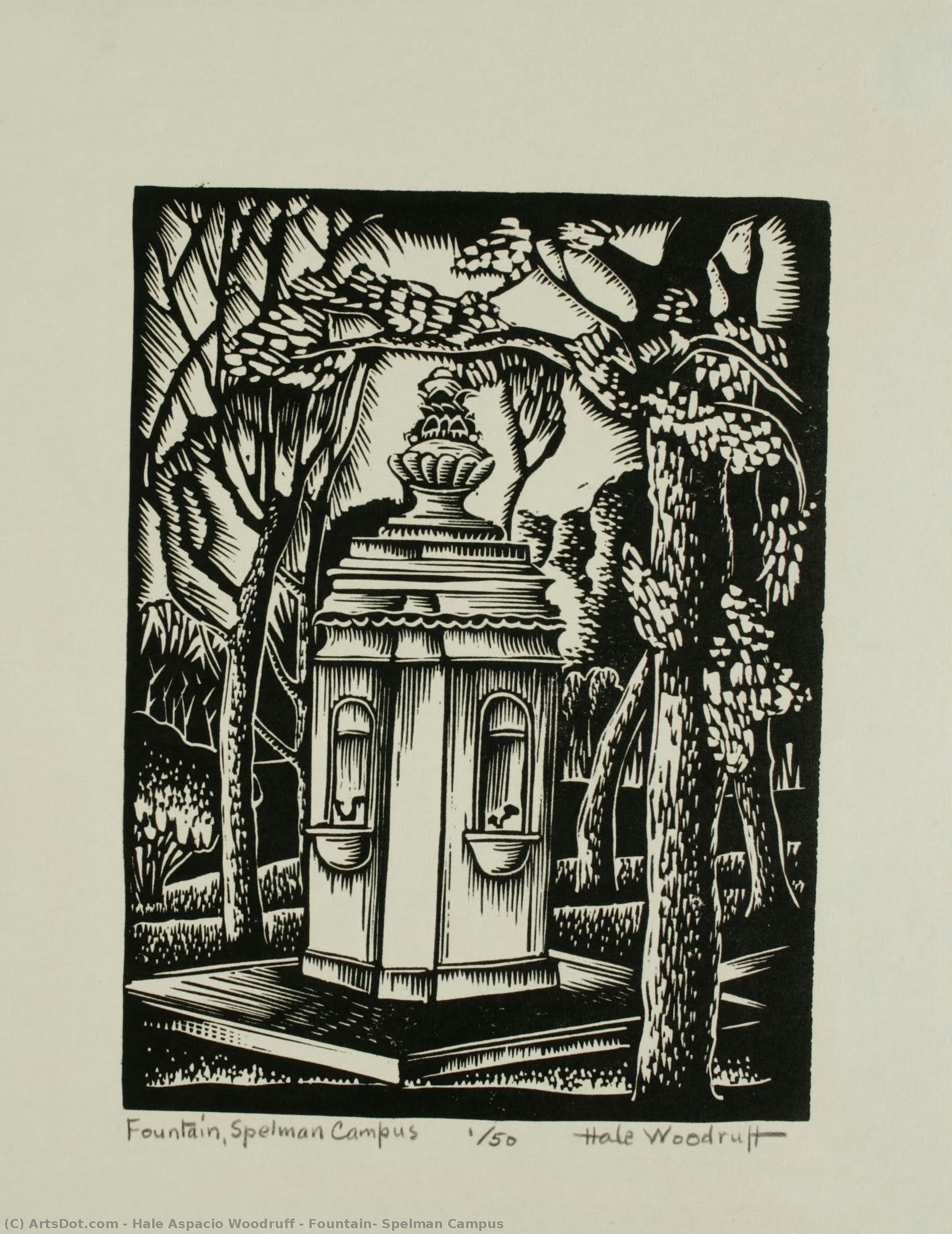 Fountain, Spelman Campus — Hale Aspacio Woodruff
