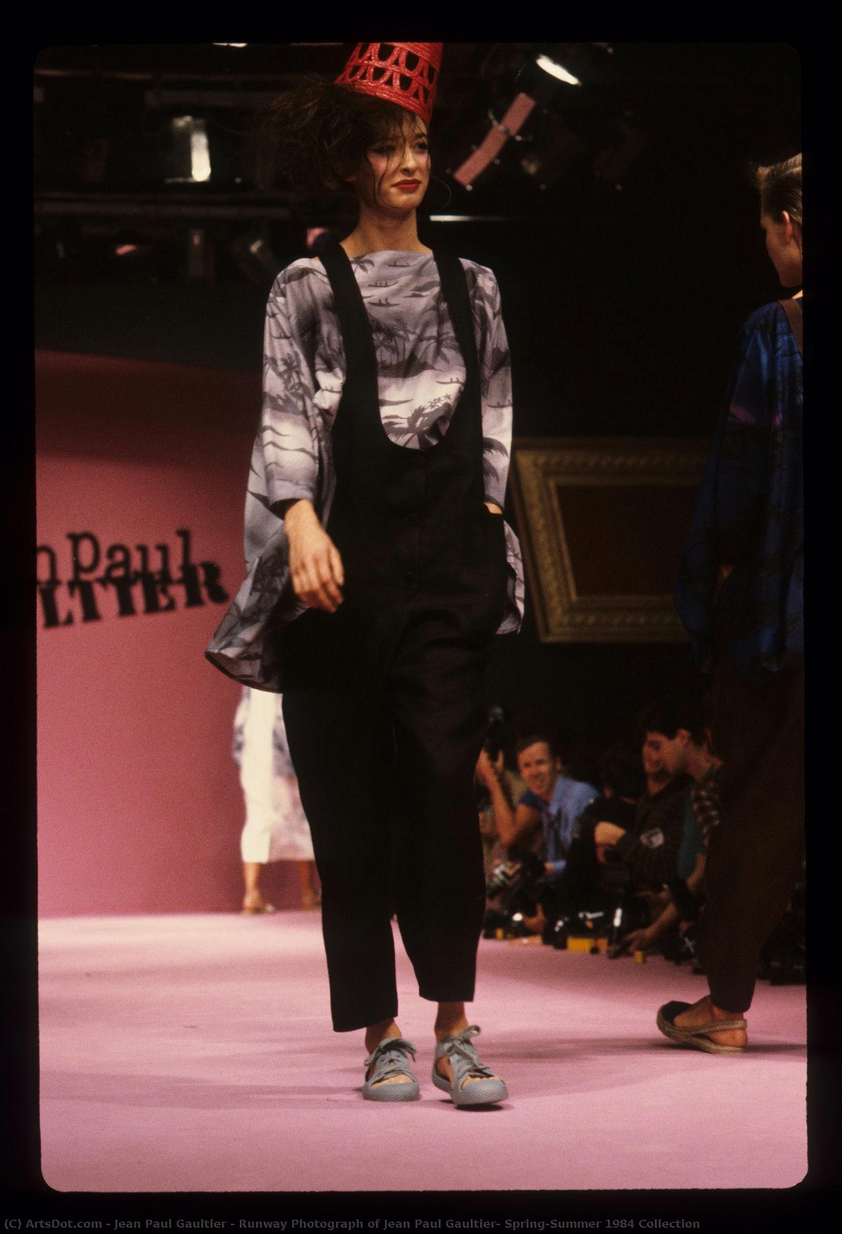 Runway Photograph Of Jean Paul Gaultier, Spring/summer 1984 Collection — Jean Paul Gaultier