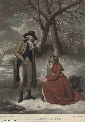 A Christmas Holiday And A Christmas Gambol — John Raphael Smith