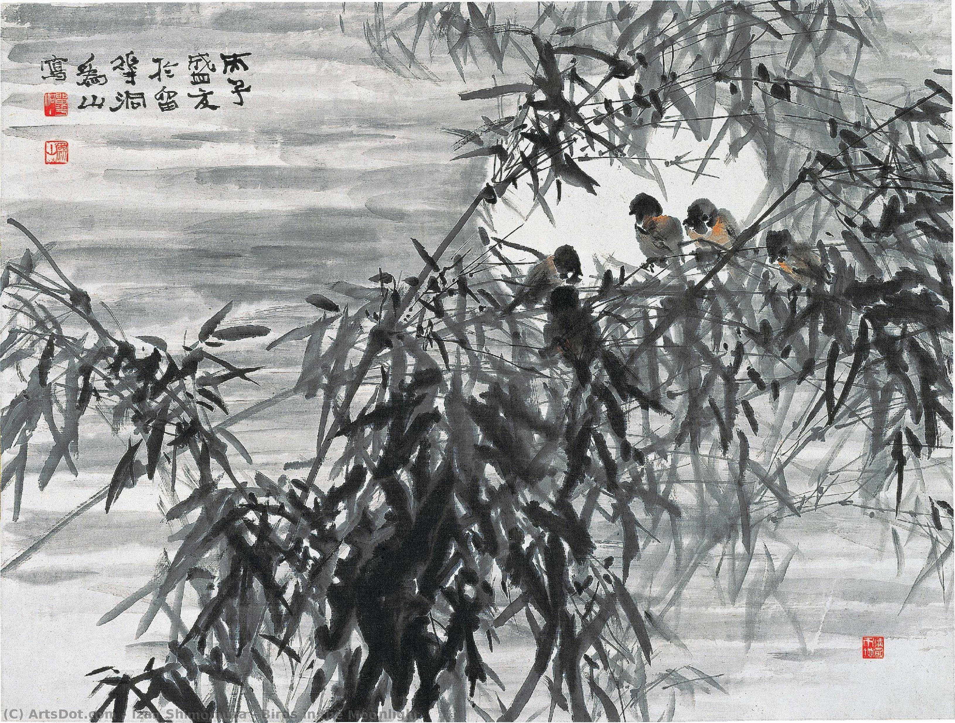 Birds In The Moonlight — Izan Shimomura