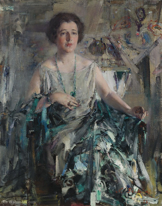 Portrait Of Duane, (1926) — Nicolai Fechin