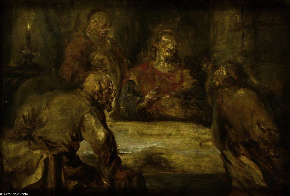 The Supper At Emmaus — Антони Ван Дик