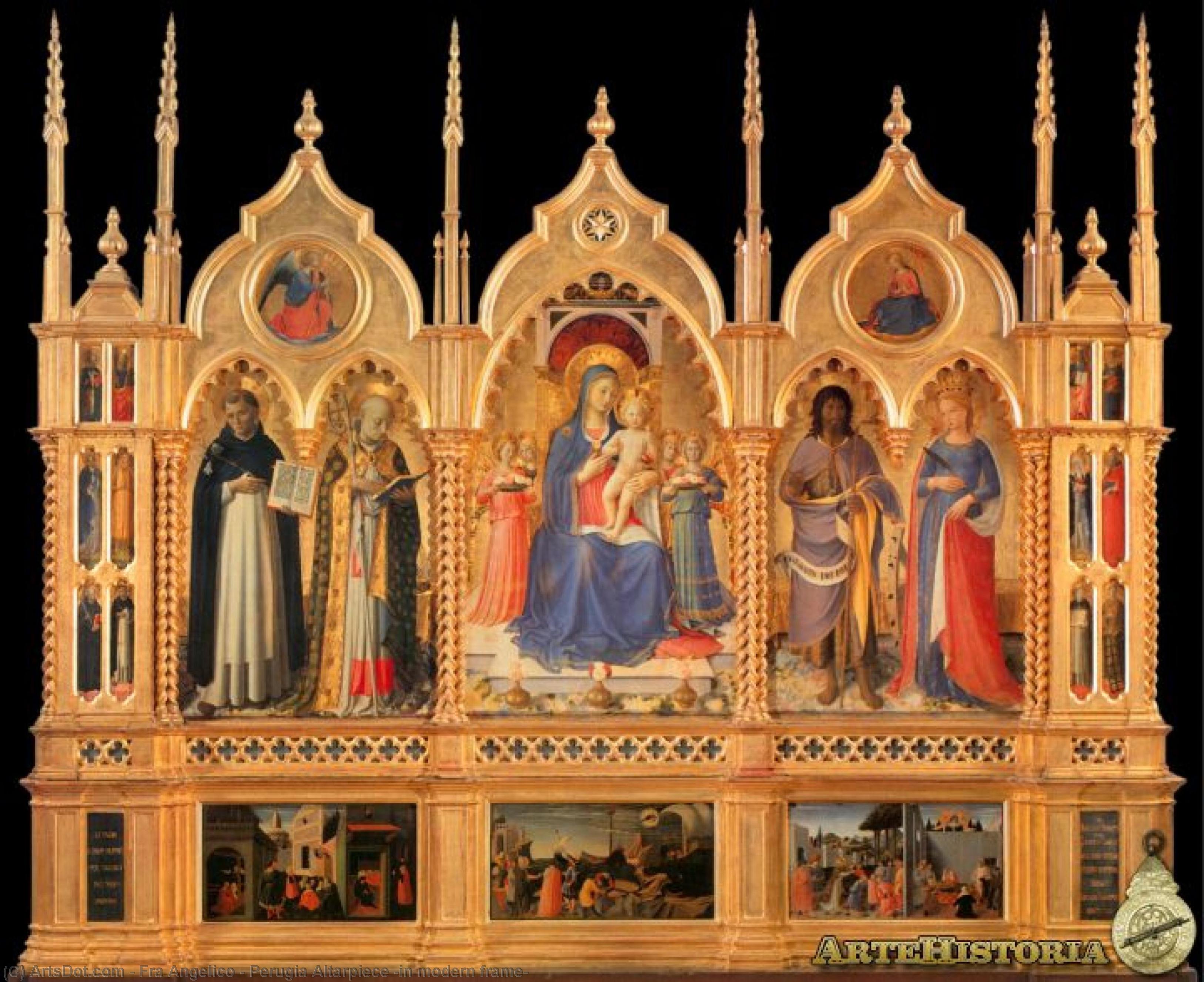 Perugia Altarpiece (in Modern Frame) — Фра Анджелико