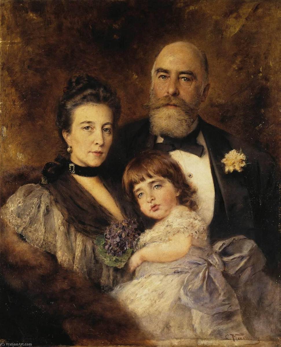 Volkov's Family — Константин Јефимович Маковски