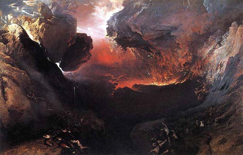 The Great Day Of His Wrath — John Martin