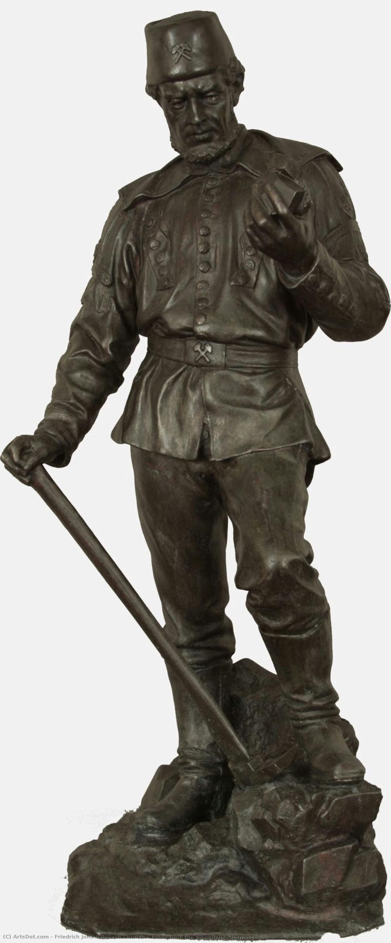Iron Ore Miner From The Siegerland, Germany — Friedrich Johann Reusch