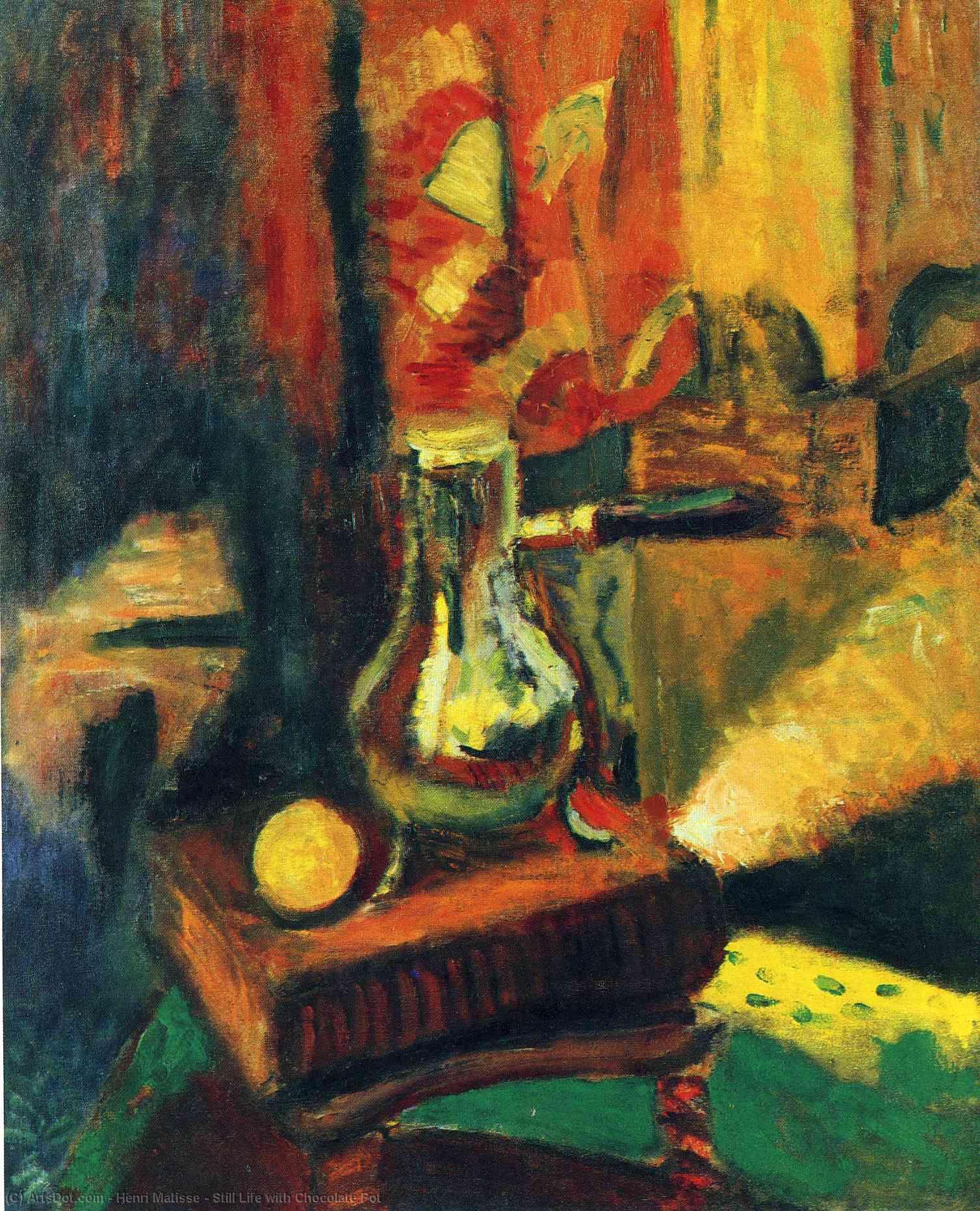 Still Life With Chocolate Pot — Henri Matisse