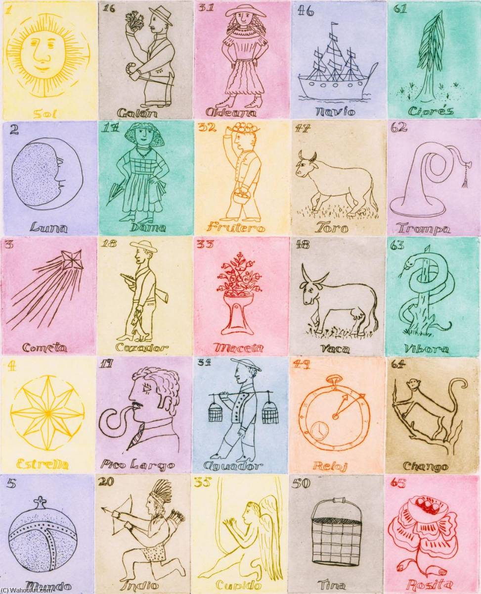 Lotería Primera Tabla — Carmen Lomas Garza