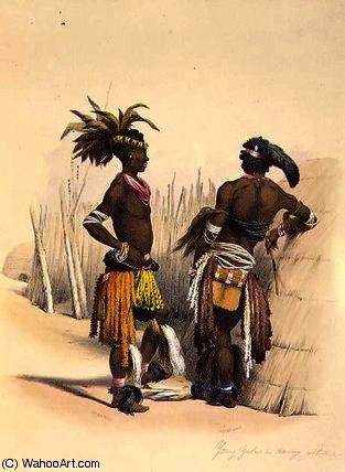 Umbambu And Umpengulu — George French Angas