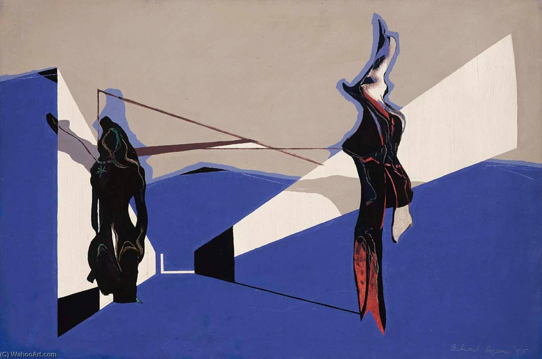 Way Down Blue — Balcomb Greene