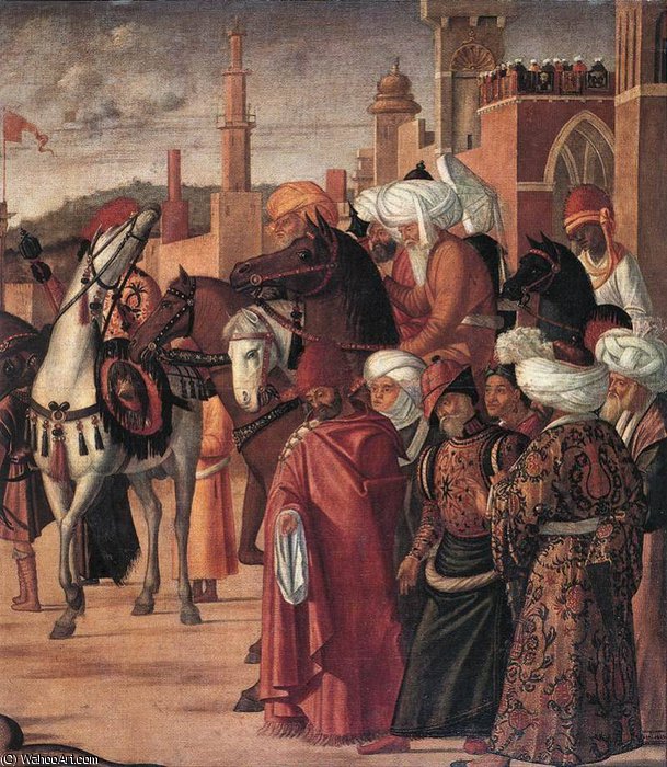 The Triumph Of St George (detail - ) — Vittore Carpaccio