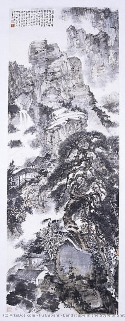 Landscape In The Style Of Shitao — Fu Baoshi