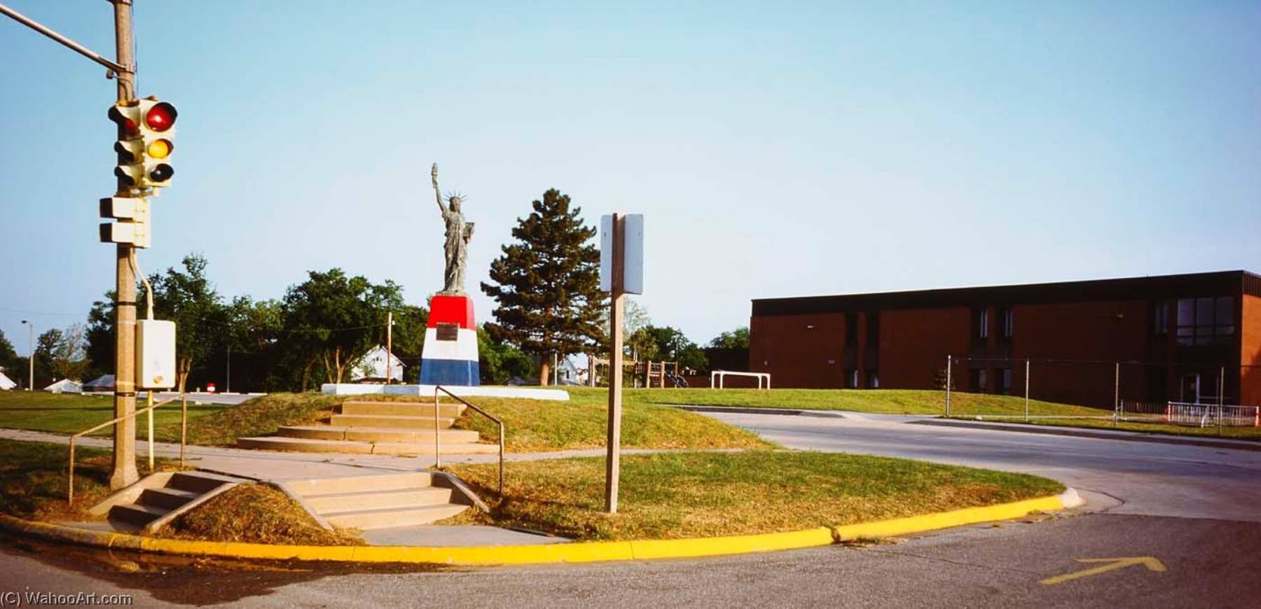 Statue Of Liberty, Kingman, Kansas, From The Portfolio Statues Of Liberty — Arthur Taussig