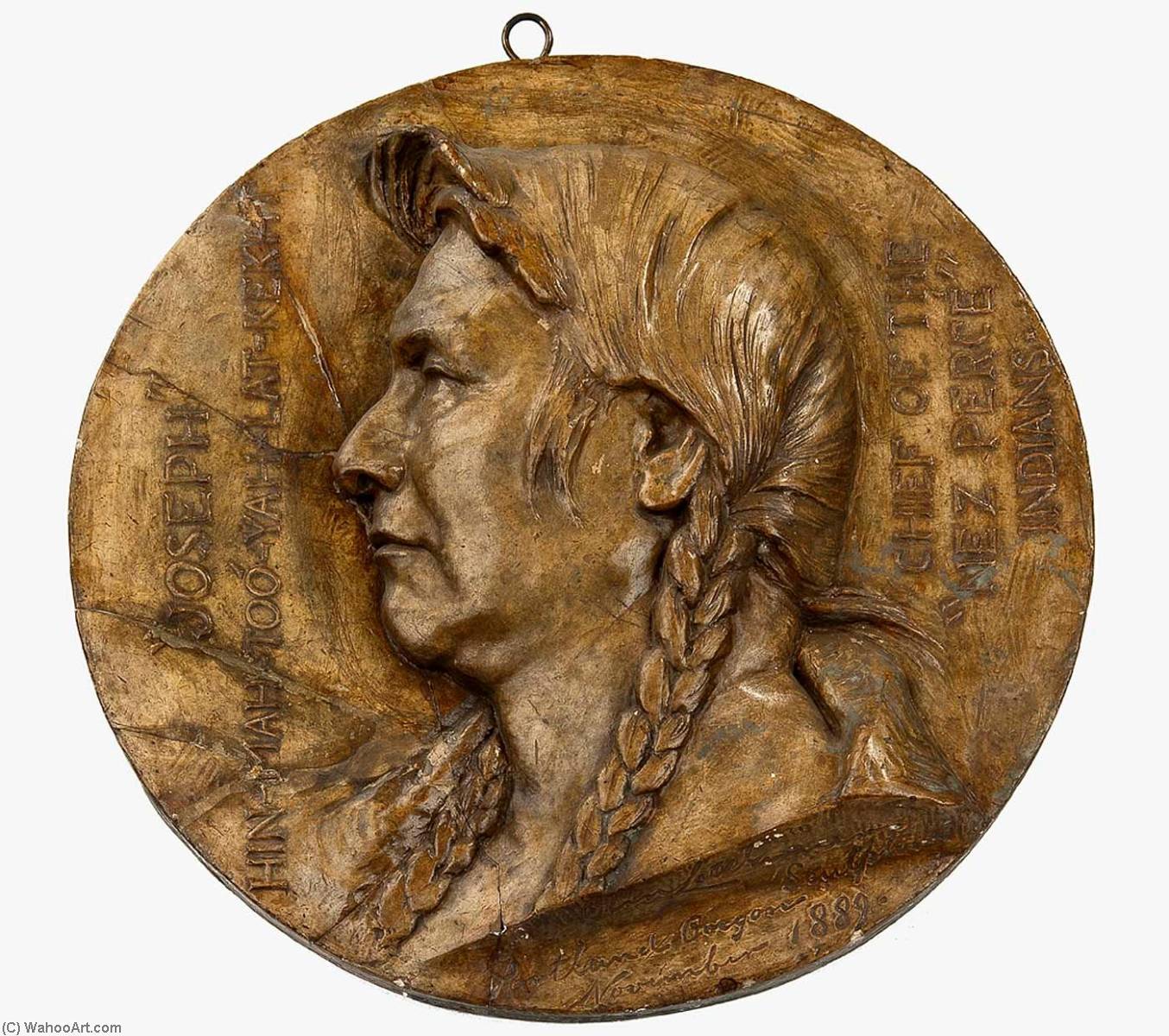 Joseph, Hin Mah Too Yah Lat Kekht, Chief Of The Nez Perce Indians — Olin Levi Warner