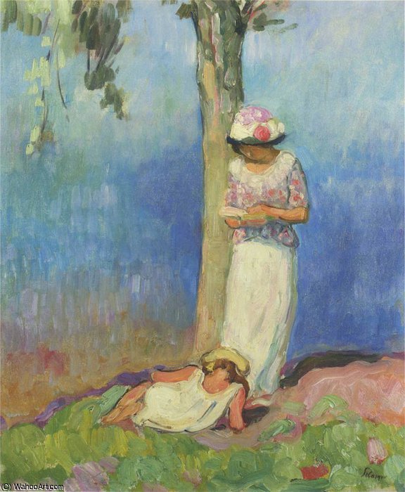 By The Tree — Henri Lebasque