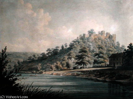 View Of Goodrich Castle On The River Wye, — Edward Dayes