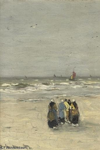 Women At The Beach — Gerhard Arij Ludwig Morgenstje Munthe