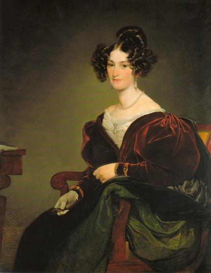 Portrait Of Amelie Klein — Friedrich Ritter Von Amerling