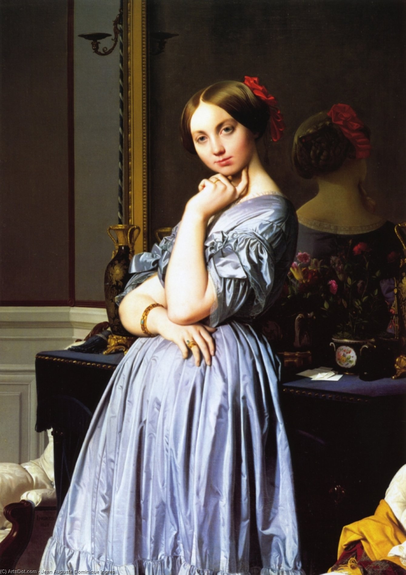 Vicomtesse Louise-albertine D'hausonville — Jean-auguste-dominique Ingres