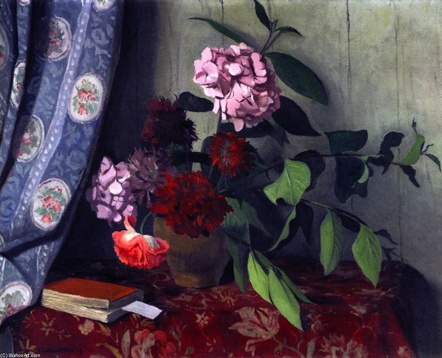 Hydrangea And Poppies — Фélix Валлоттон