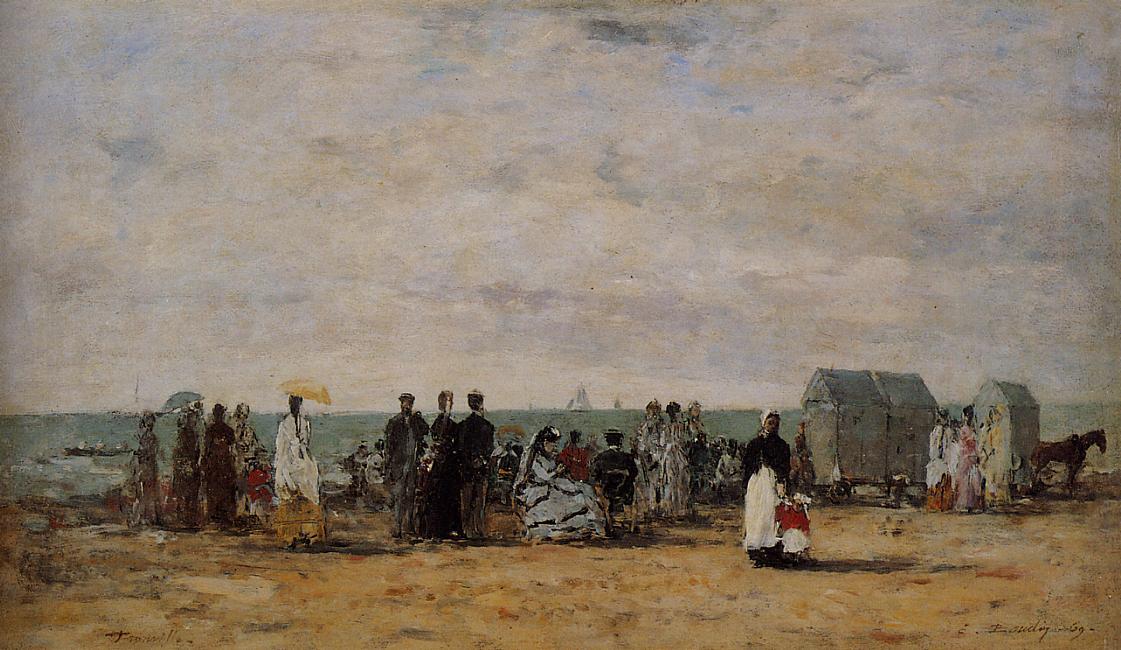 Beach Scene (8) — Eugène Louis Boudin