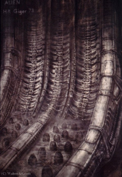 Hr Giger Eggsilo Iii — H.r. Giger