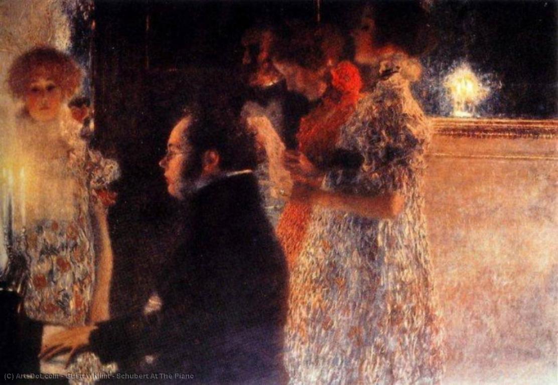 Schubert At The Piano — Gustav Klimt