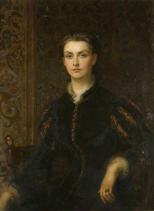 Georgina Mckerrell (1850–1935), Wife Of Sir Claude Champion De Crespigny, 4th Bt — Chevalier Louis William Desanges